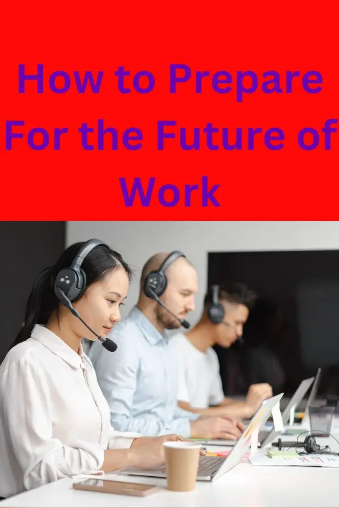 how to prepare for the future of work